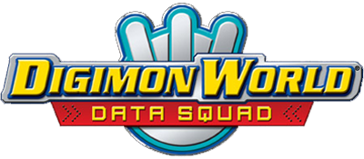 Digimon World Data Squad logo for Playstation 2